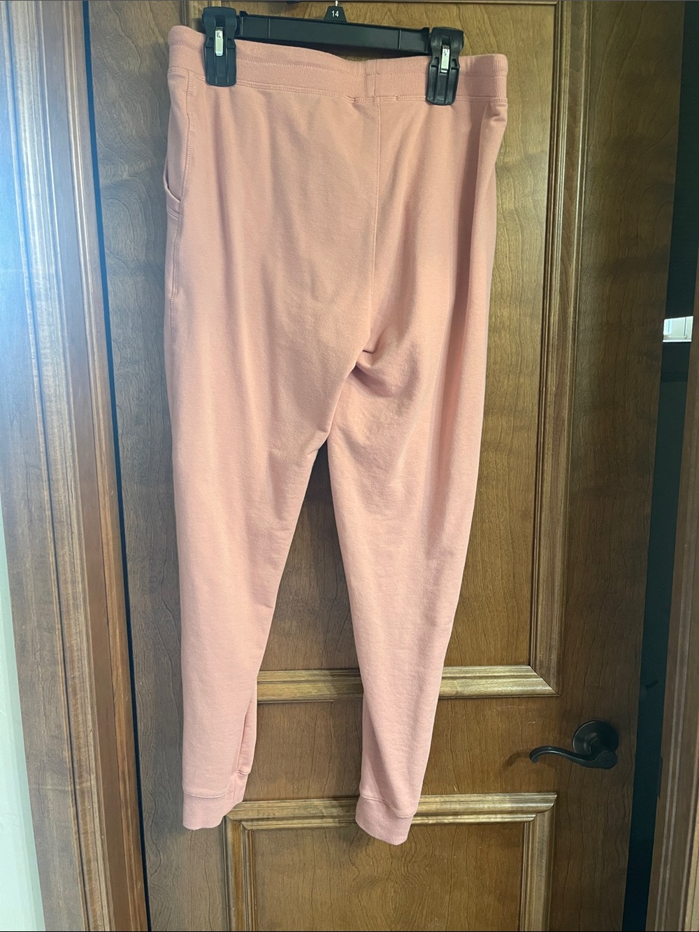 Ambiance Pink Drawstring Jogger Track Pants - Picture 2 of 2